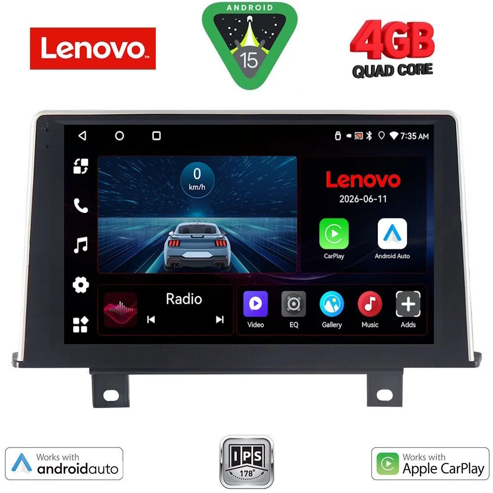 Φωτογραφία προϊόντος: LENOVO LVE 8048_CPAA (9inc) (NBT) MULTIMEDIA TABLET for BMW S.1 (F20-21) mod. 2011-2016