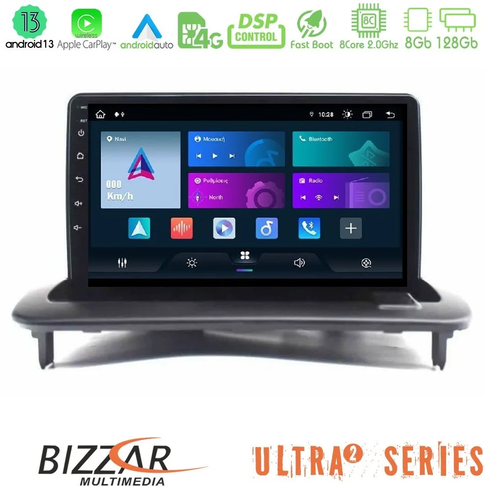 Φωτογραφία προϊόντος: Bizzar Ultra Series Volvo S40/C30/C70 8core Android13 8+128GB Navigation Multimedia Tablet 9