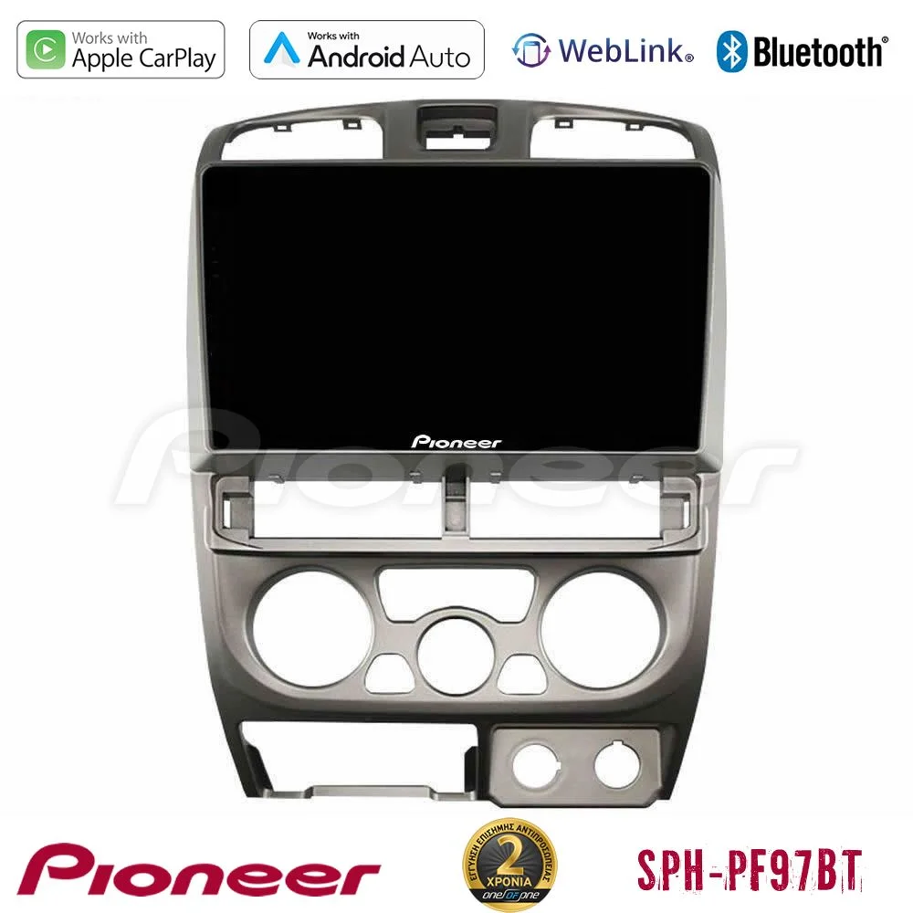 Φωτογραφία προϊόντος: Pioneer SPH-PF97BT Series Isuzu D-Max 2004-2006 Multimedia Station 9 (Tablet Style) Με Carplay & Android Auto
