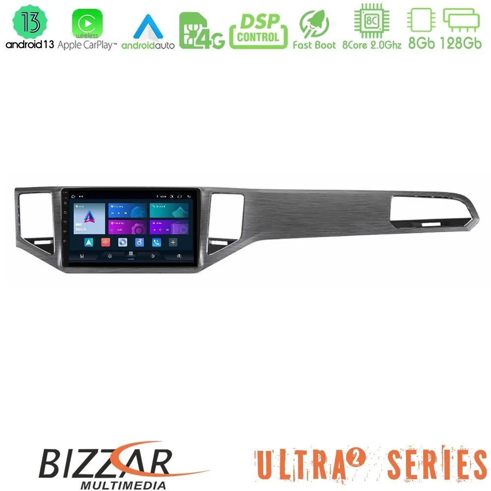 Φωτογραφία προϊόντος: Bizzar Ultra Series VW Sportsvan 2014-2020 8core Android13 8+128GB Navigation Multimedia Tablet 9