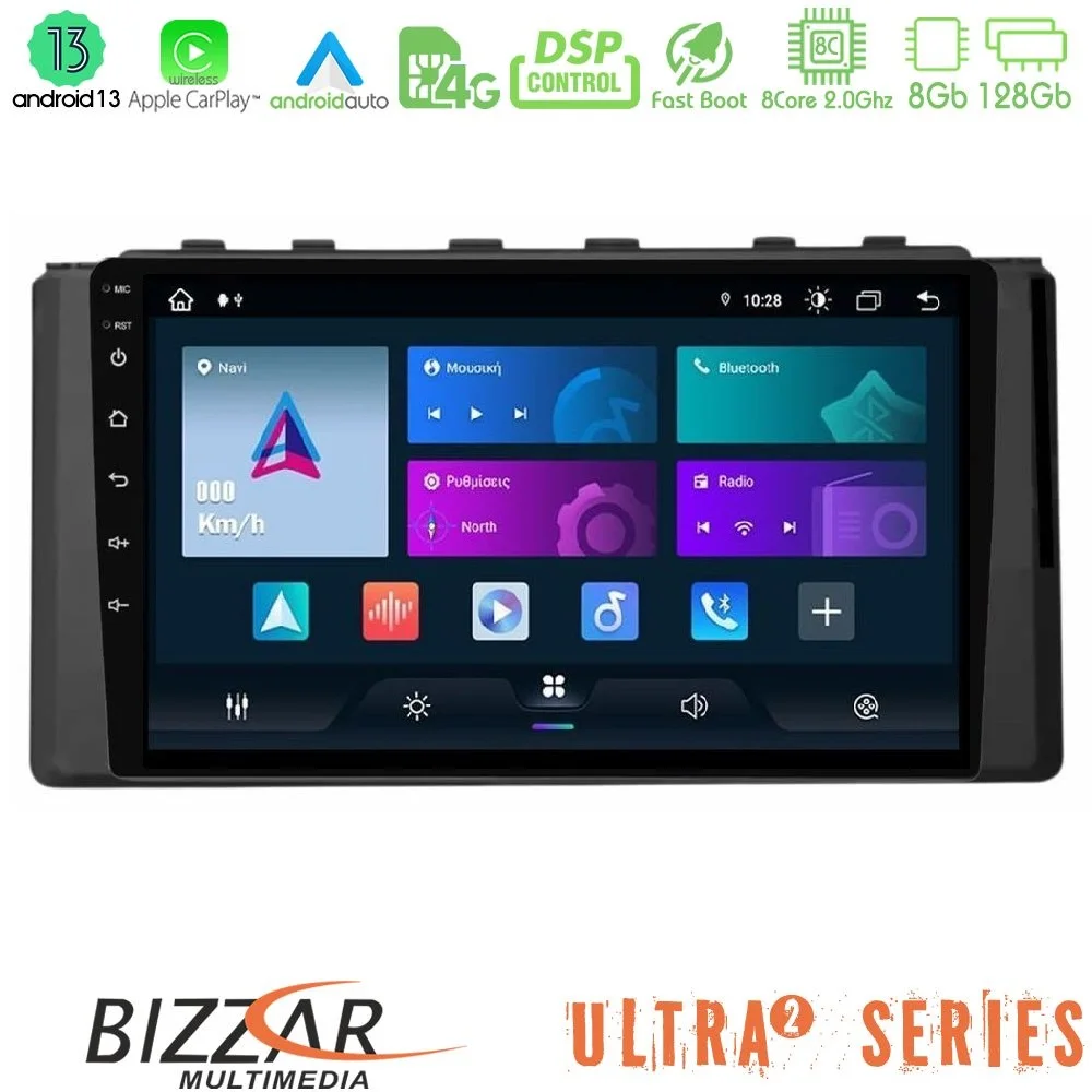 Φωτογραφία προϊόντος: Bizzar Ultra Series Subaru BRZ / Toyota GR86 2022-> 8core Android13 8+128GB Navigation Multimedia Tablet 9