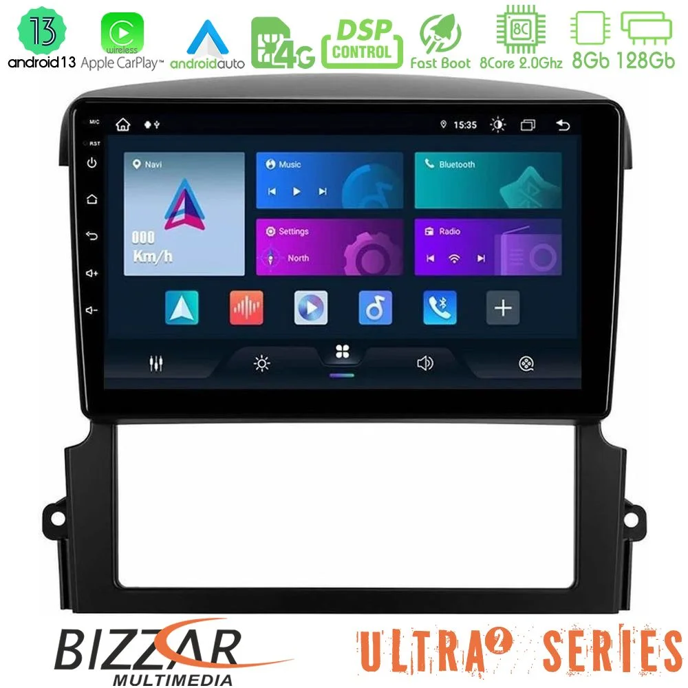 Φωτογραφία προϊόντος: Bizzar Ultra Series Kia Sorento 8core Android13 8+128GB Navigation Multimedia Tablet 9