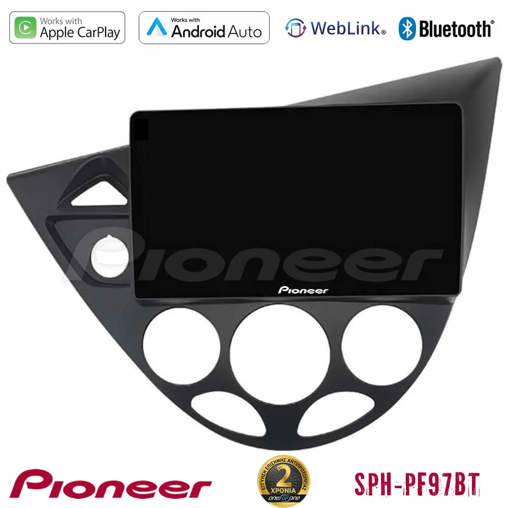Φωτογραφία προϊόντος: Pioneer SPH-PF97BT Series Ford Focus 1999-2004 Multimedia Station 9 (Tablet Style) Με Carplay & Android Auto