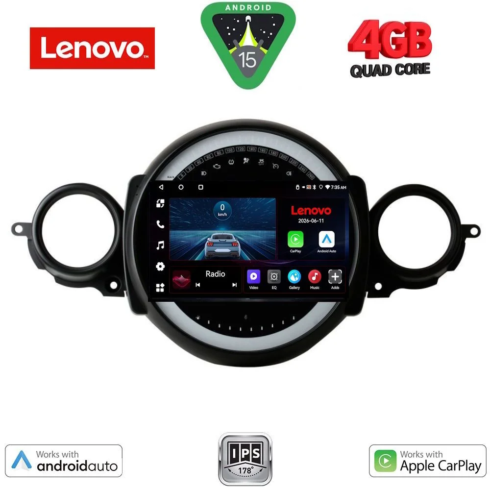 Φωτογραφία προϊόντος: LENOVO LVE 8064_CPAA (9inc) MULTIMEDIA TABLET for MINI COOPER (R56-R57) mod. 2006-2014 - CLUBMAN (R55) mod. 2007-2014