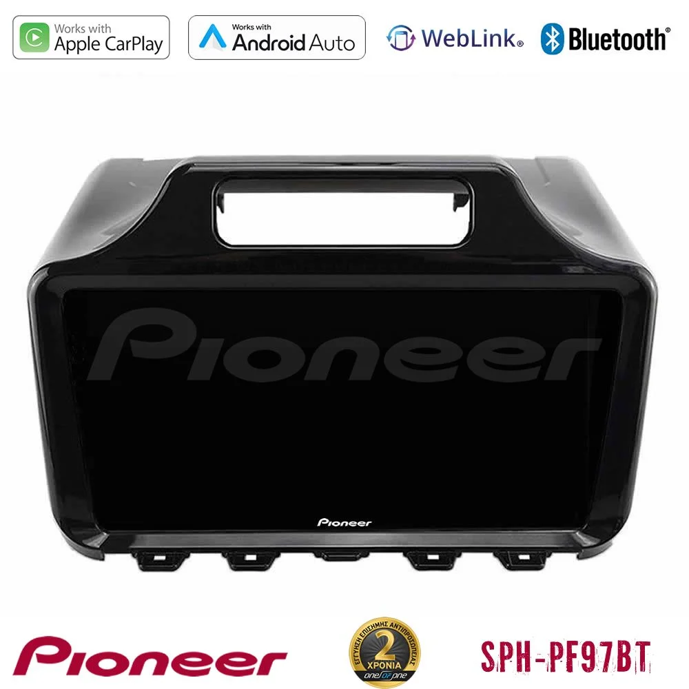 Φωτογραφία προϊόντος: Pioneer SPH-PF97BT Series Toyota iQ 2008 – 2015 Multimedia Station 9 (Tablet Style) Με Carplay & Android Auto