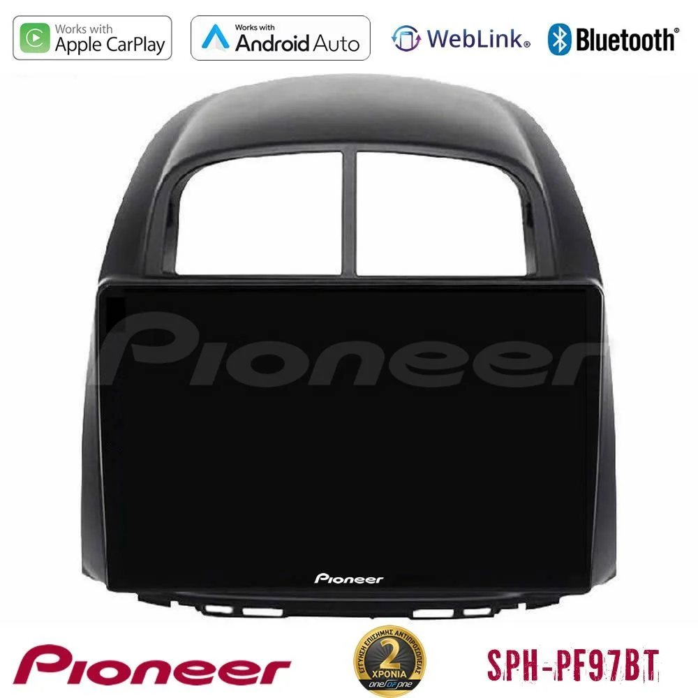 Φωτογραφία προϊόντος: Pioneer SPH-PF97BT Series Daihatsu Sirion/Subaru Justy Multimedia Station 9 (Tablet Style) Με Carplay & Android Auto
