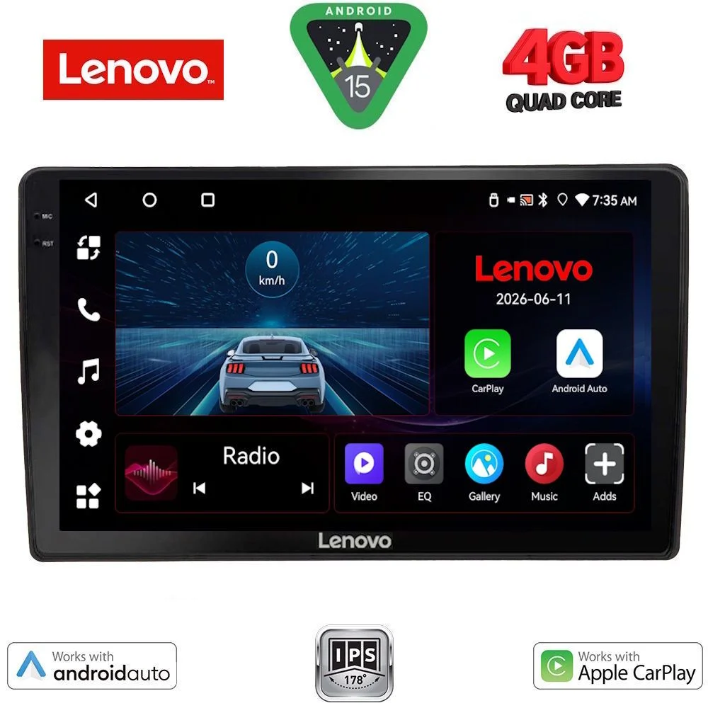 Φωτογραφία προϊόντος: LENOVO LVE 8005_CPAA (10inc) MULTIMEDIA TABLET for AUDI A4 mod. 2008-2015