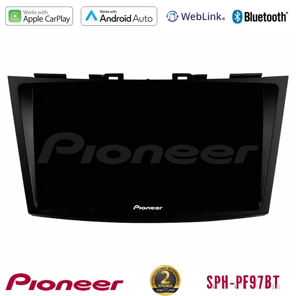 Φωτογραφία προϊόντος: Pioneer SPH-PF97BT Series Suzuki Swift 2011-2016 Multimedia Station 9 (Tablet Style) Με Carplay & Android Auto