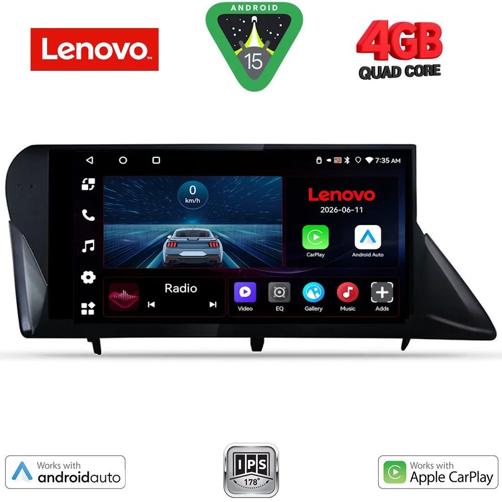 Φωτογραφία προϊόντος: LENOVO LVE 8346_CPAA (9inc) MULTIMEDIA TABLET for LEXUS RX mod. 2009-2014