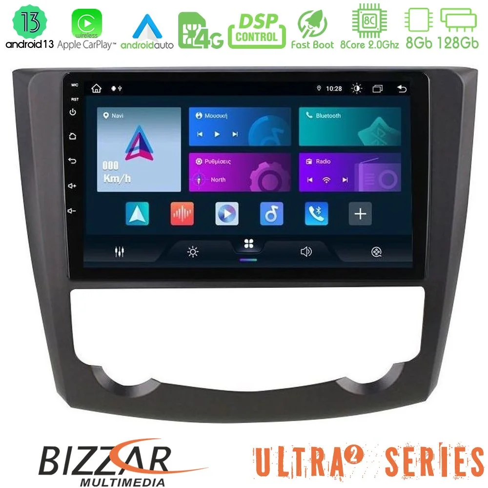 Φωτογραφία προϊόντος: Bizzar Ultra Series Renault Kadjar 8core Android13 8+128GB Navigation Multimedia Tablet 9