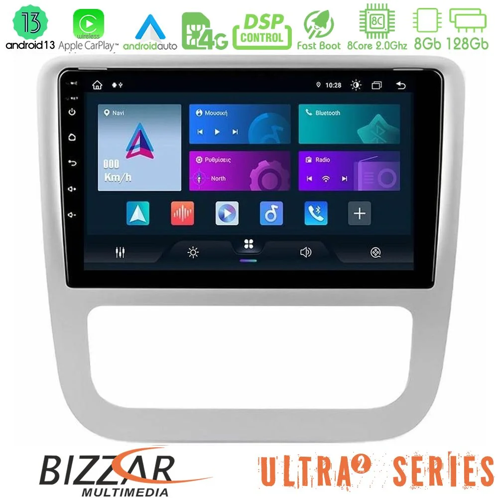 Φωτογραφία προϊόντος: Bizzar Ultra Series VW Scirocco 2008-2014 8Core Android13 8+128GB Navigation Multimedia Tablet 9