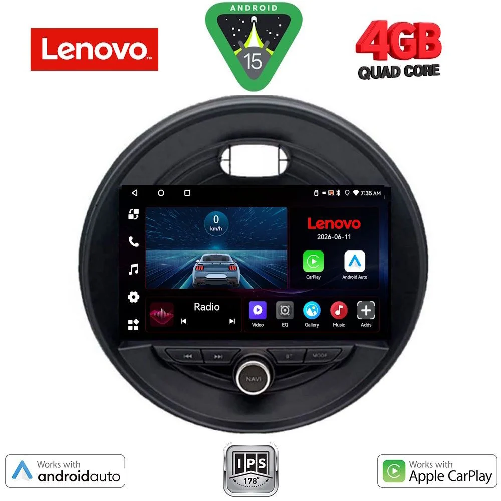 Φωτογραφία προϊόντος: LENOVO LVE 8066_CPAA (9inc) MULTIMEDIA TABLET for MINI COOPER (F55-56-F57) mod. 2015-2024 - CLUBMAN (F54) mod. 2015-2024 - ROADSTER (F59) mod. 2014-2024 - COUNTRYMAN (F60) mod. 201