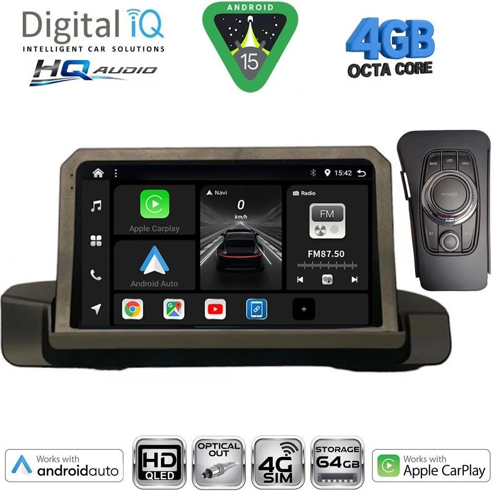 Φωτογραφία προϊόντος: DIGITAL IQ BXK 19044_CPAA (9inc) MULTIMEDIA TABLET for BMW S.3 (E90-91-92) mod. 2005-2012