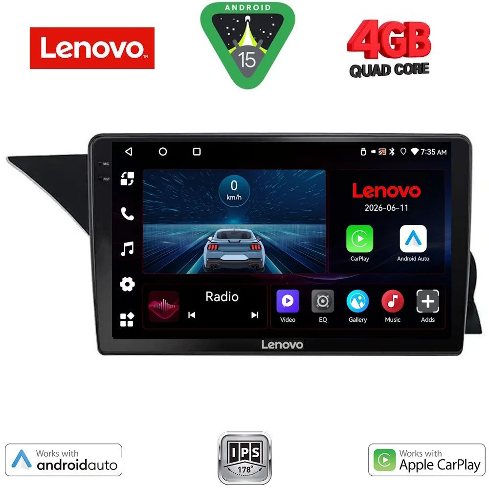 Φωτογραφία προϊόντος: LENOVO LVE 8411_CPAA (NTG 4.0) (9inc) MULTIMEDIA TABLET for MERCEDES GLK (X204) mod. 2008-2012
