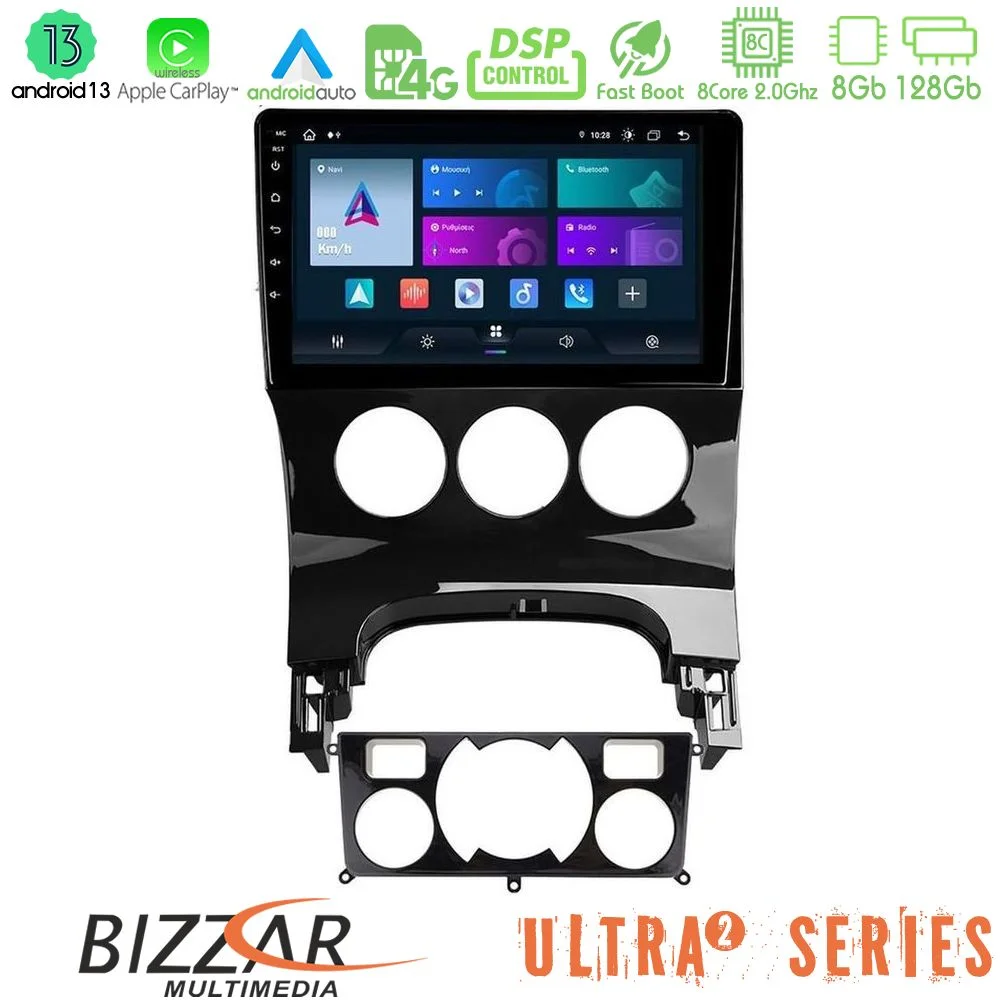 Φωτογραφία προϊόντος: Bizzar Ultra Series Peugeot 3008 AUTO A/C 8core Android13 8+128GB Navigation Multimedia Tablet 9
