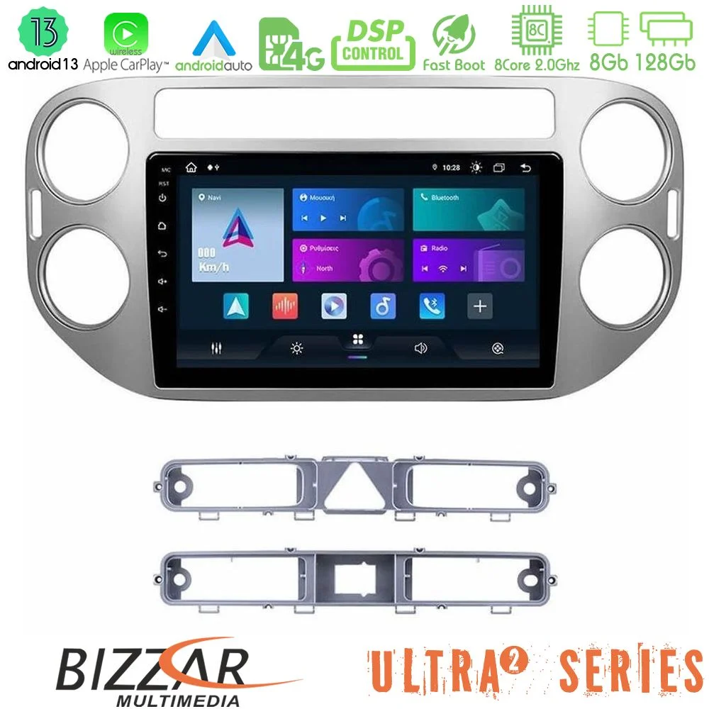 Φωτογραφία προϊόντος: Bizzar Ultra Series VW Tiguan 8core Android13 8+128GB Navigation Multimedia Tablet 9