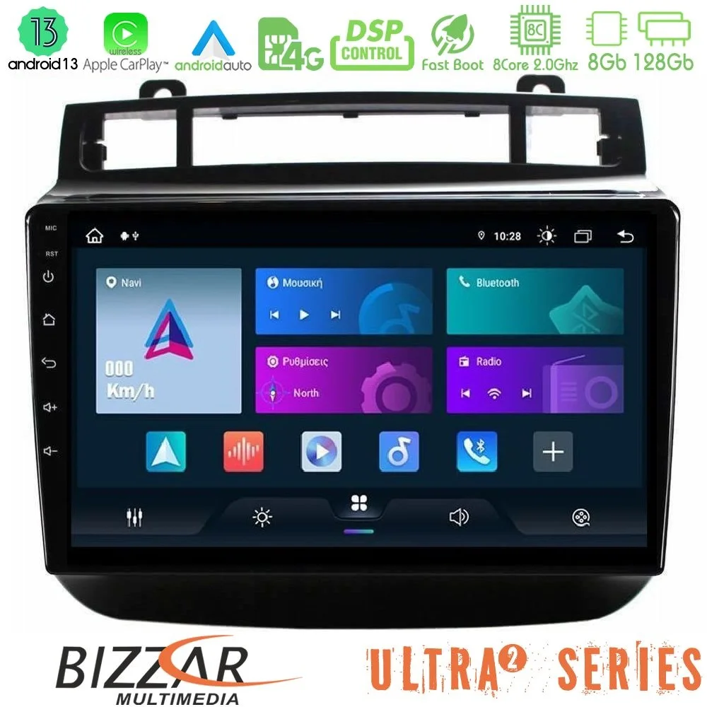 Φωτογραφία προϊόντος: Bizzar Ultra Series VW Touareg 2011-2018 8core Android13 8+128GB Navigation Multimedia Tablet 9