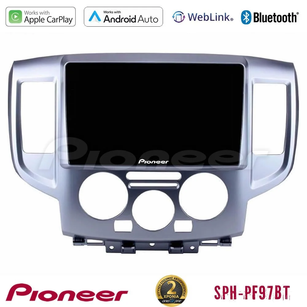Φωτογραφία προϊόντος: Pioneer SPH-PF97BT Series Nissan NV200 Multimedia Station 9 (Tablet Style) Με Carplay & Android Auto