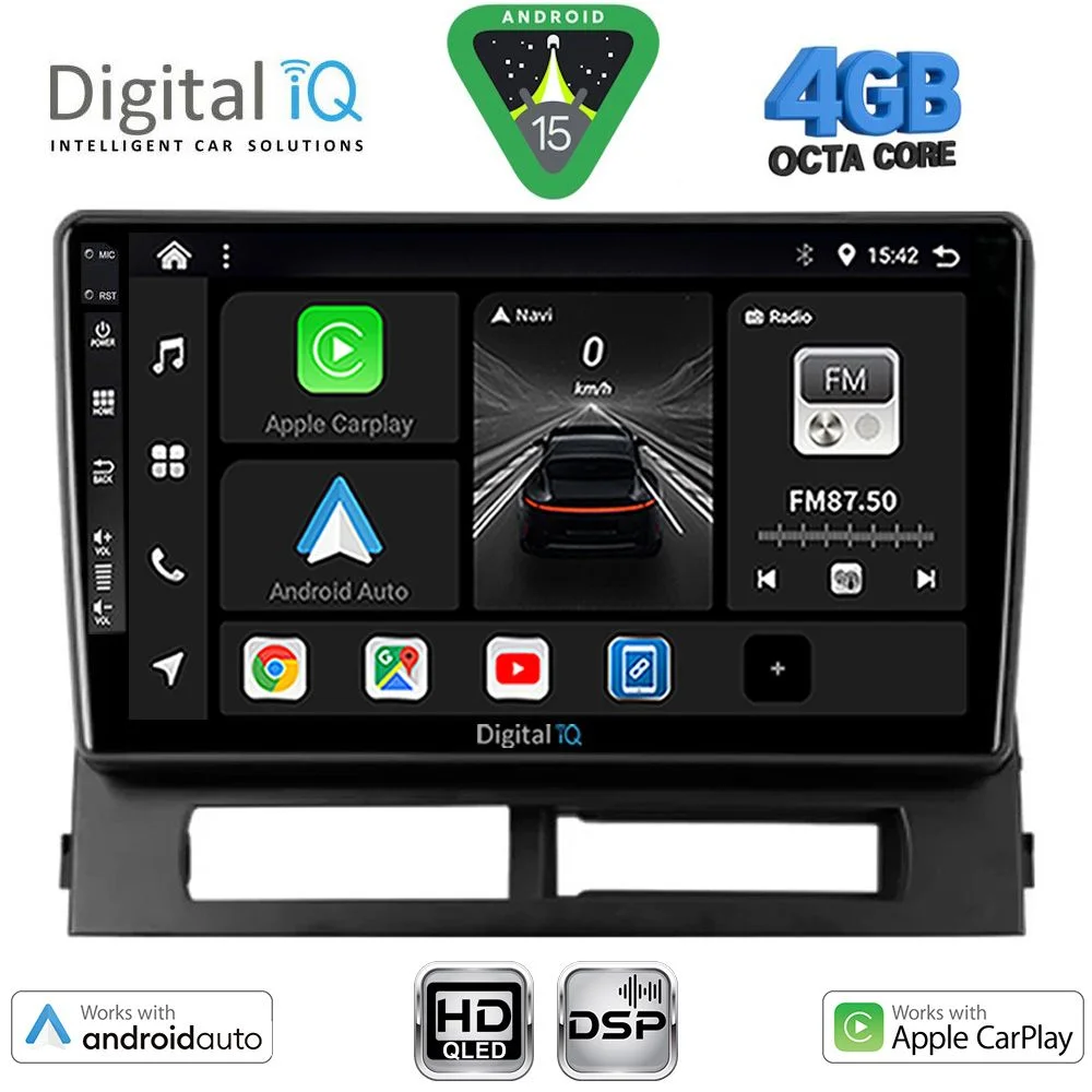 Φωτογραφία προϊόντος: DIGITAL IQ BXF 16728DASH_CPAA (9inc) MULTIMEDIA TABLET for TOYOTA PRIUS mod. 2003-2009 (Supports Original Clima-HYBRID)