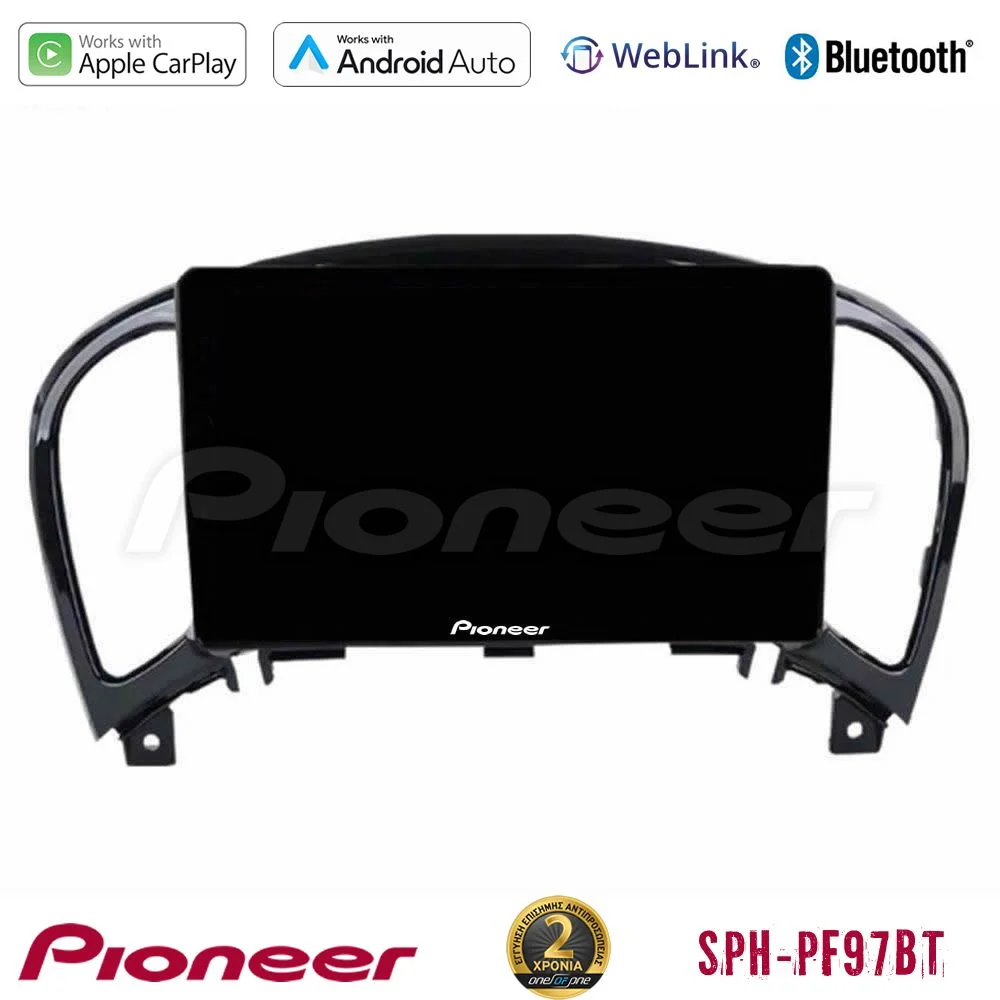 Φωτογραφία προϊόντος: Pioneer SPH-PF97BT Series Nissan Juke Multimedia Station 9 (Tablet Style) Με Carplay & Android Auto