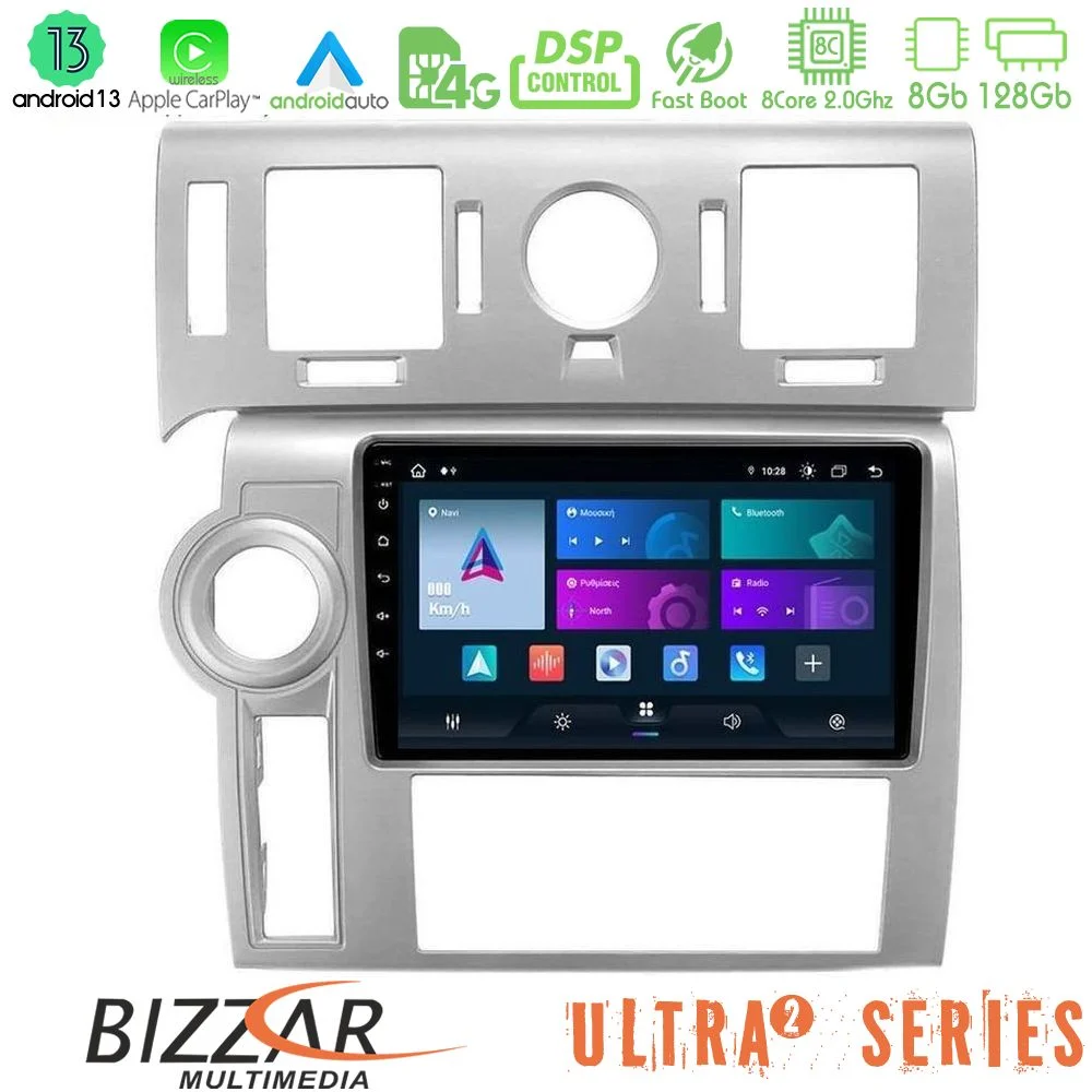 Φωτογραφία προϊόντος: Bizzar Ultra Series Hummer H2 2008-2009 8core Android13 8+128GB Navigation Multimedia Tablet 9