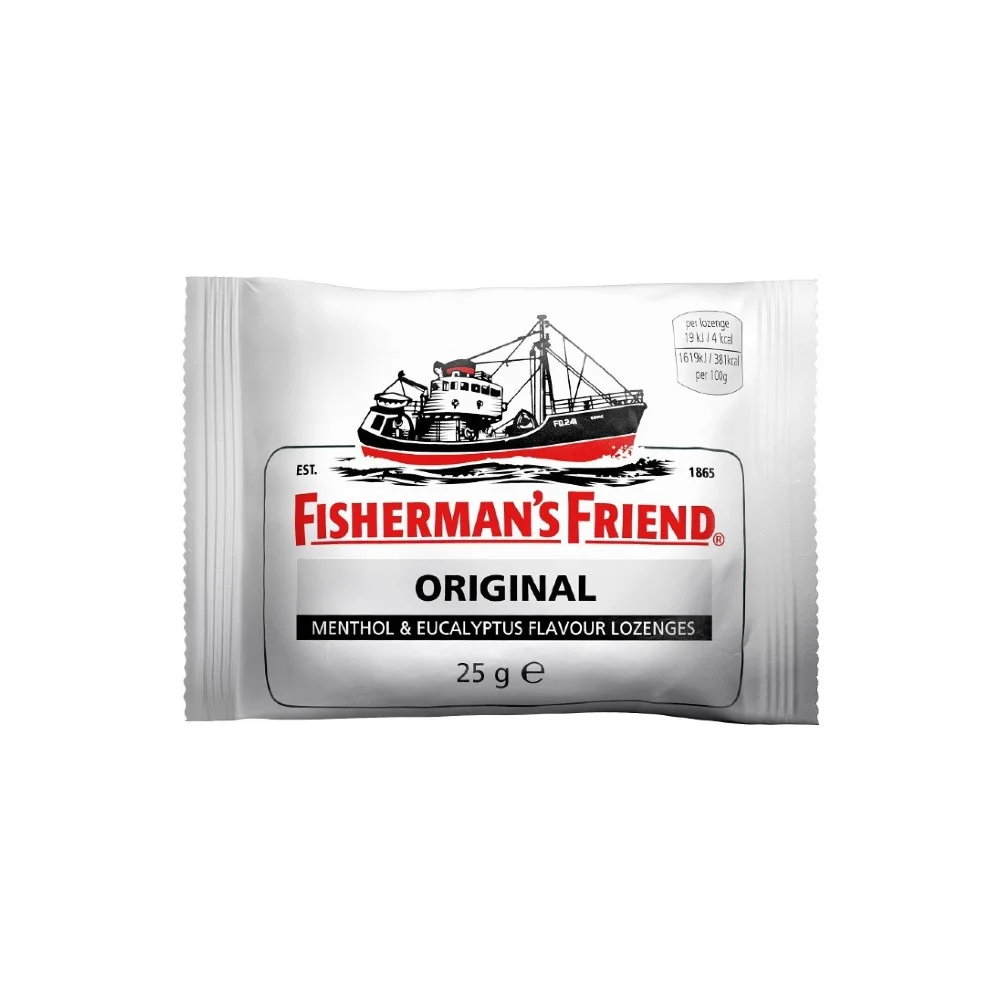 Φωτογραφία προϊόντος: FISHERMAN'S FRIEND Original 25g - Μινθόλη & Ευκαλυπτος