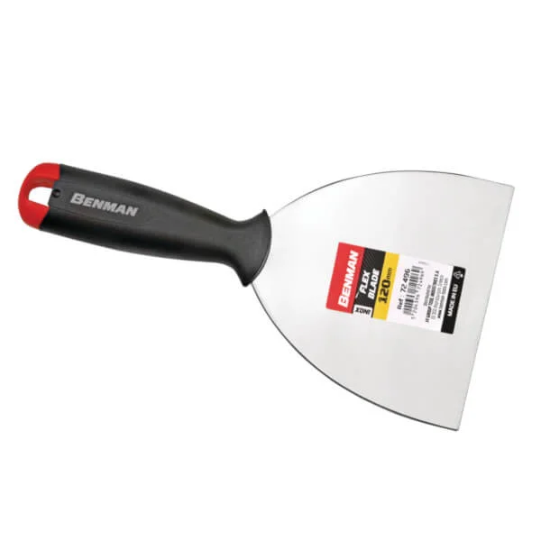 Φωτογραφία προϊόντος: BENMAN 72497 Σπάτουλα Inox Οβάλ 150mm με Πλαστική Λαβή