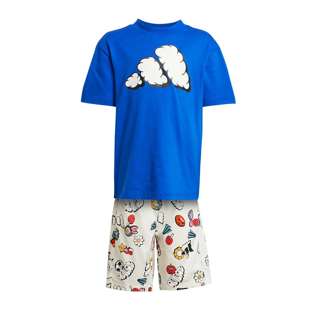 Φωτογραφία προϊόντος: adidas Sportswear Kids Allover Print Set Μπλε JD0065 (adidas Sportswear)