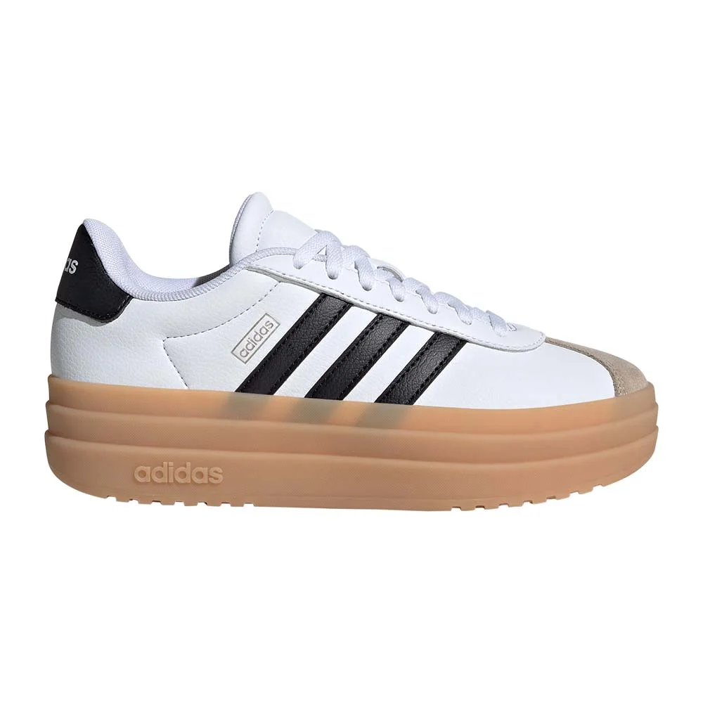 Φωτογραφία προϊόντος: adidas Sportswear Girl's VL Court Bold Leather J Άσπρο - Μαύρο JP5074 (adidas Sportswear)