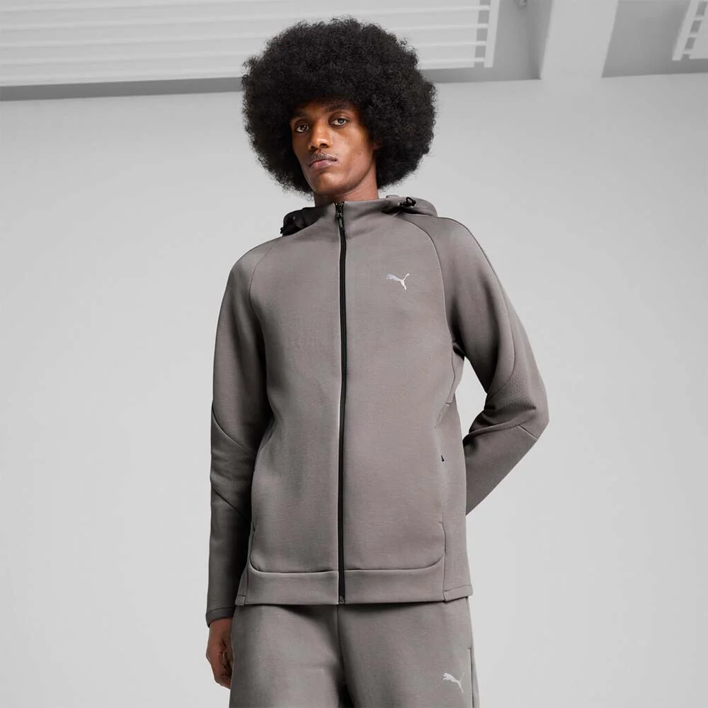 Φωτογραφία προϊόντος: Puma Men's Evostripe Full-Zip Hoodie Γκρι Σκούρο 684613-79 (Puma)