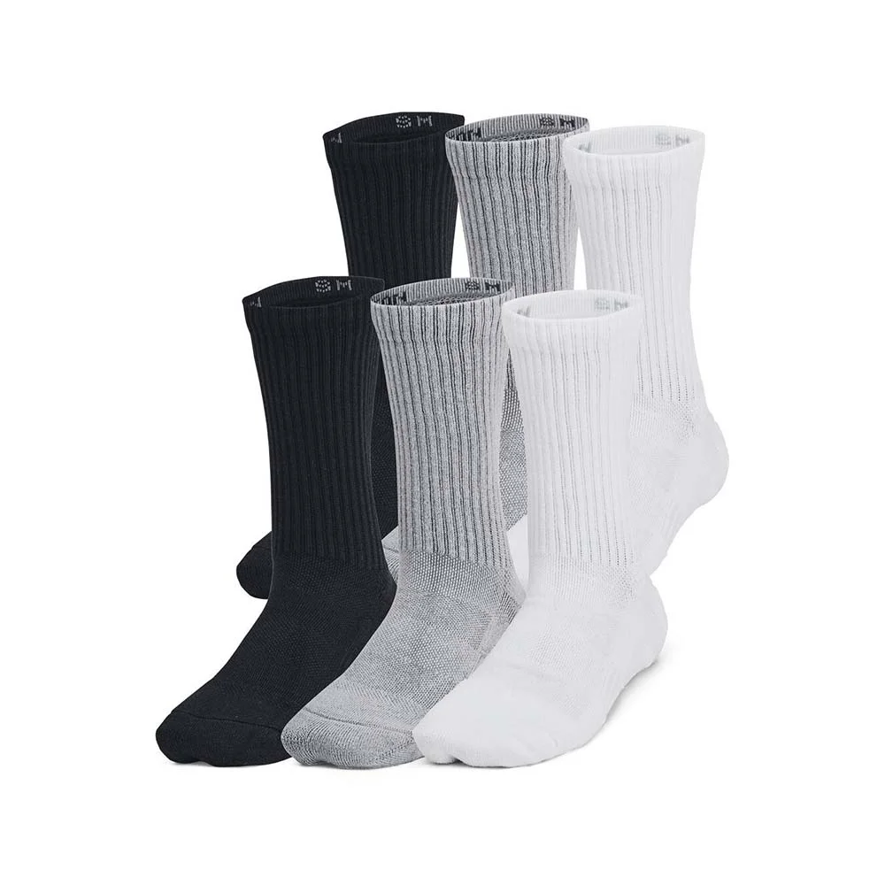 Φωτογραφία προϊόντος: Under Armour Youth Performance Tech 6 Pack Crew Socks Μαύρο - Άσπρο - Γκρι 1386314-035 (Under Armour)