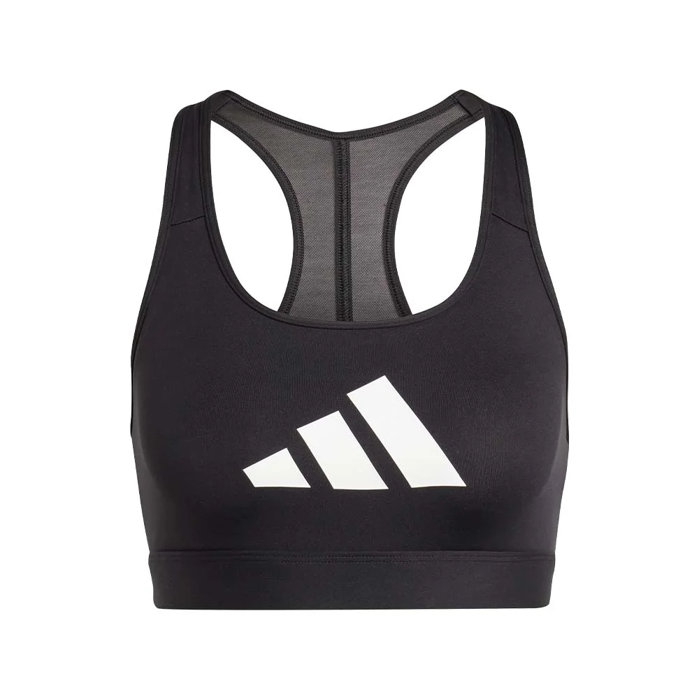 Φωτογραφία προϊόντος: adidas Performance Women's PowerReact Big Logo Bra Μαύρο - Άσπρο JG1414 (adidas Performance)