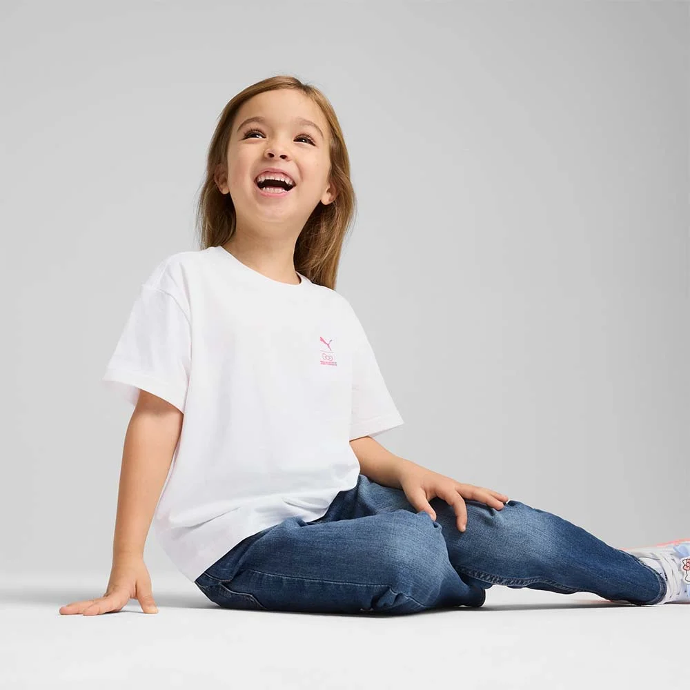 Φωτογραφία προϊόντος: Puma Girl's Hello Kitty Friends Relaxed Graphic Tee Άσπρο 630062-02 (Puma)