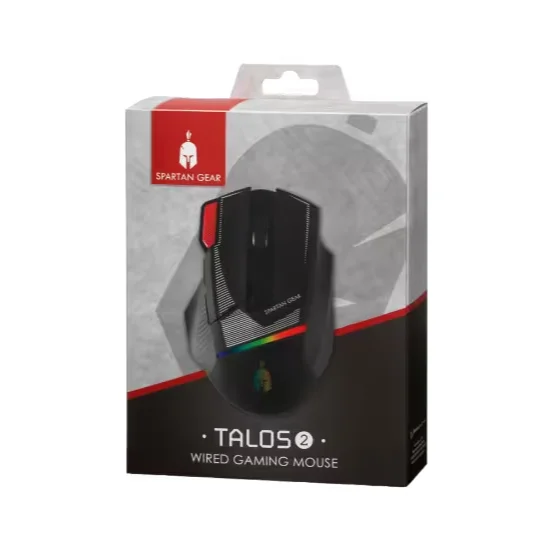 Φωτογραφία προϊόντος: Spartan Gear - Talos 2 Wired Gaming Mouse