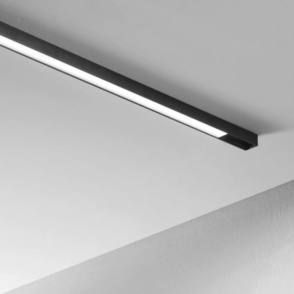 Φωτογραφία προϊόντος: Ideal lux Μαγνητικό γραμμικό LED μαύρο 12W 3000K Stick Wide