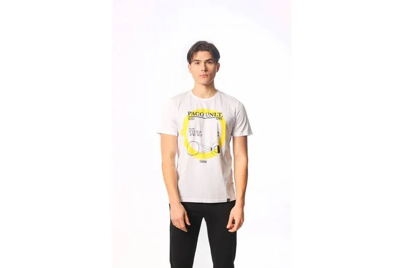 Φωτογραφία προϊόντος: Paco & Co Ανδρικό T-shirt Eclipse 2331009/WH Λευκό