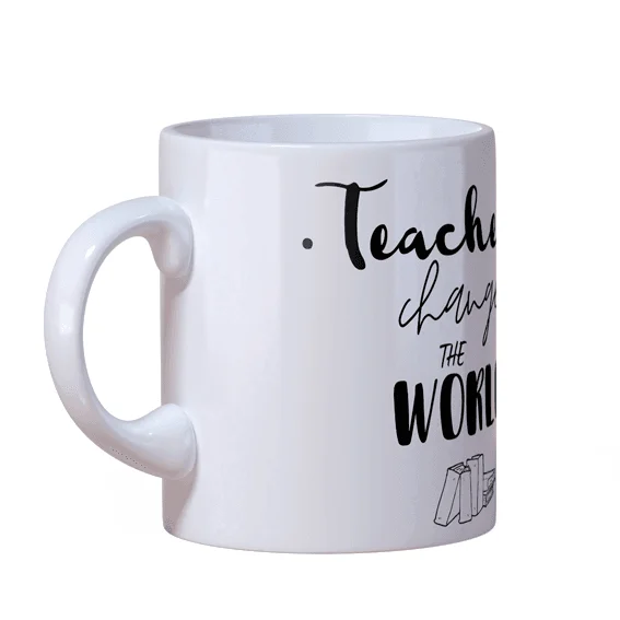 Φωτογραφία προϊόντος: OEM Κούπα Teachers change the world