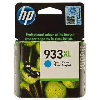 Φωτογραφία προϊόντος: Hewlett Packard Ink HP No 933XL Cyan Ink Crtr - CN054AE