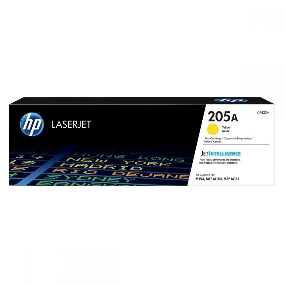 Φωτογραφία προϊόντος: Hewlett Packard HP 205A Yellow LaserJet Toner 0.9K - CF532A