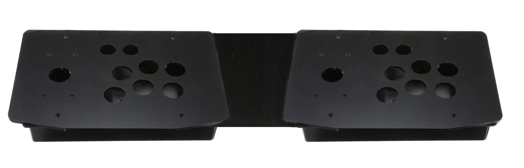 Φωτογραφία προϊόντος: OEM Acrylic Panel Case Replacement DIY 2 Players Black Arcade Joystick