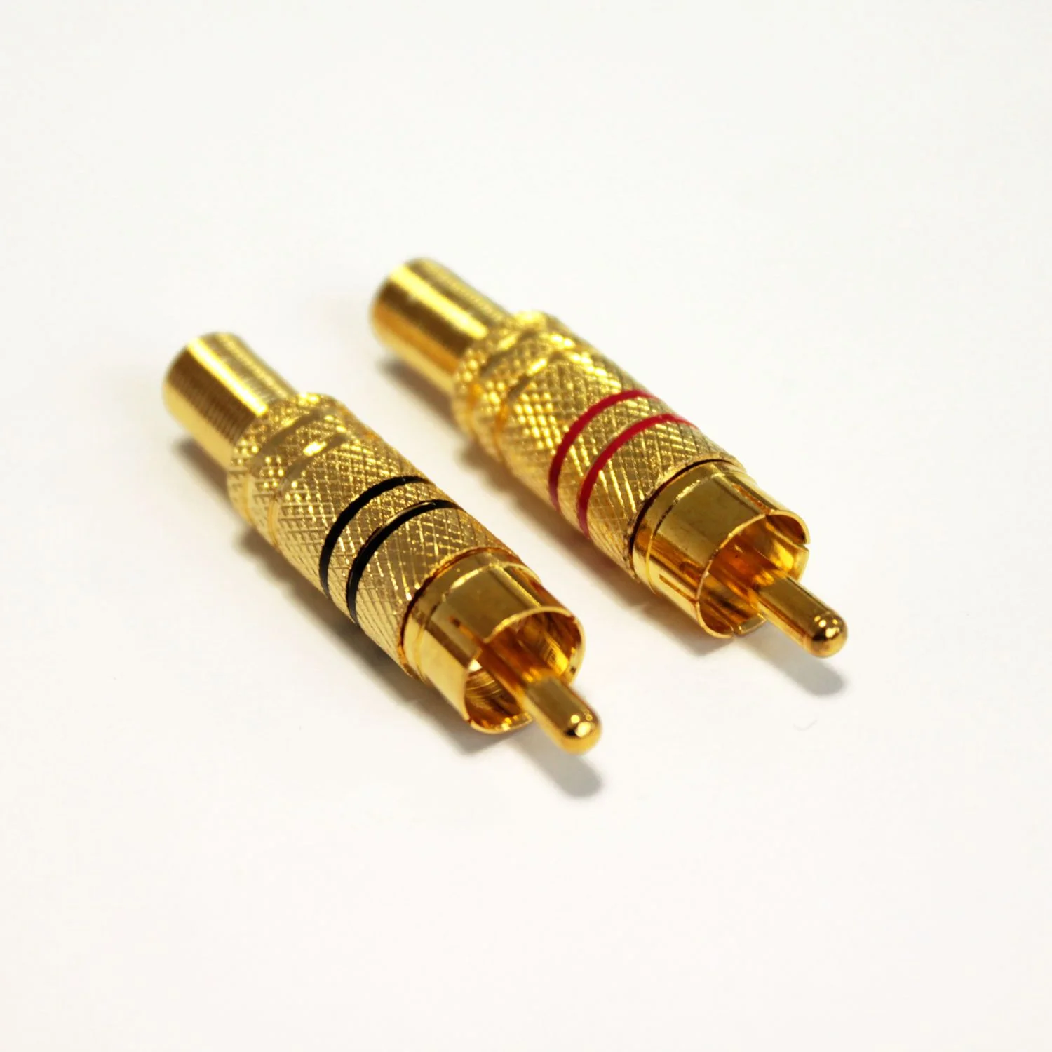 Φωτογραφία προϊόντος: ATOMIC4DJ Pair of Gold Male RCA Connectors (59216)