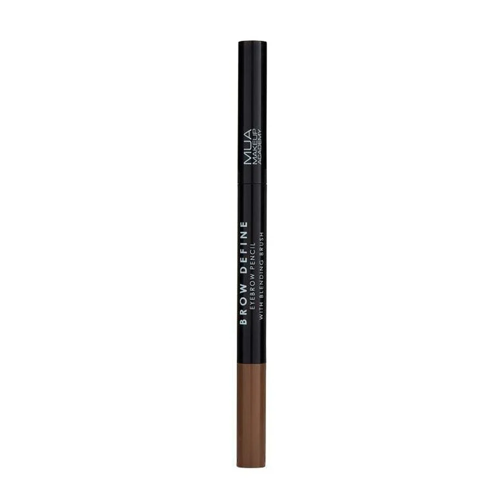 Φωτογραφία προϊόντος: MUA 300373 BROW DEFINE EYEBROW PENCIL - WITH BLENDING BRUSH - MID BROWN