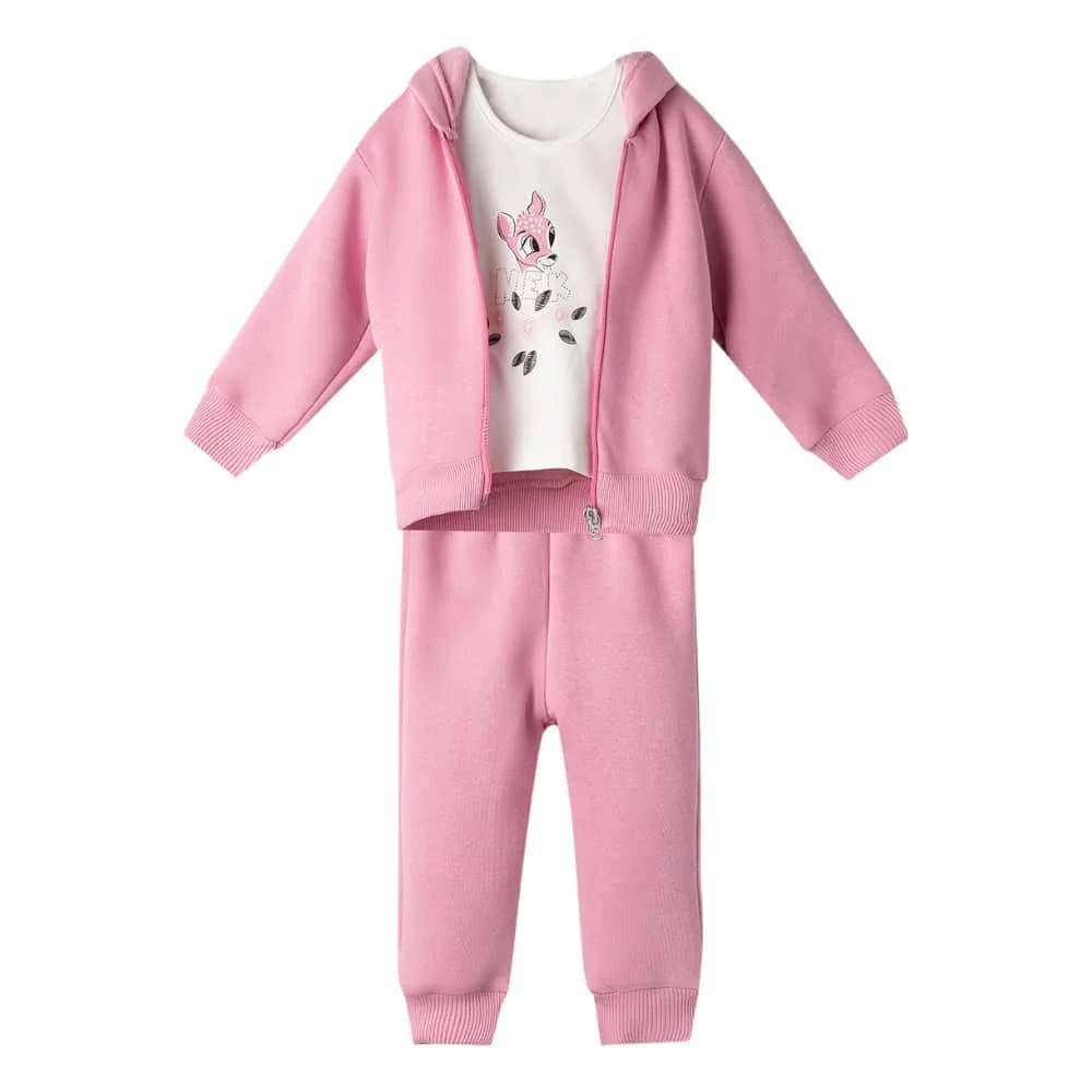 Φωτογραφία προϊόντος: NEK KIDS WEAR 172725 ΒΡΕΦΙΚΟ ΣΕΤ ΓΙΑ ΚΟΡΙΤΣΙ ΕΚΡΟΥ ΡΟΖ 3ΤΜ ΑΠΟ 0-24 ΜΗΝΩΝ