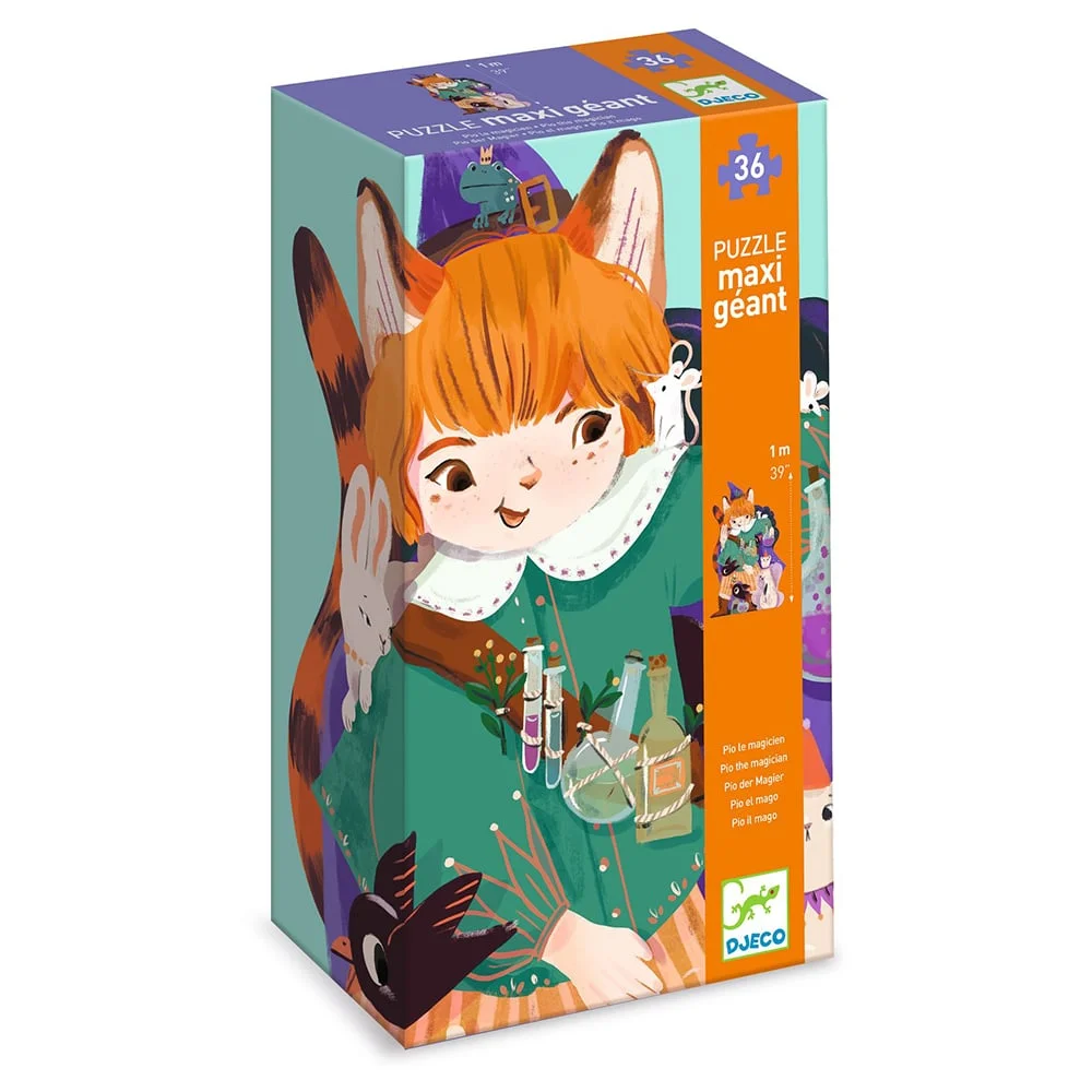 Φωτογραφία προϊόντος: DJECO 07018 ΠΑΙΔΙΚΟ PUZZLE ΓΙΓΑΣ "Ο ΣΚΑΝΤΑΛΙΑΡΗΣ ΜΑΓΟΣ" 36ΤΕΜ ΑΠΟ 4+ ΕΤΩΝ