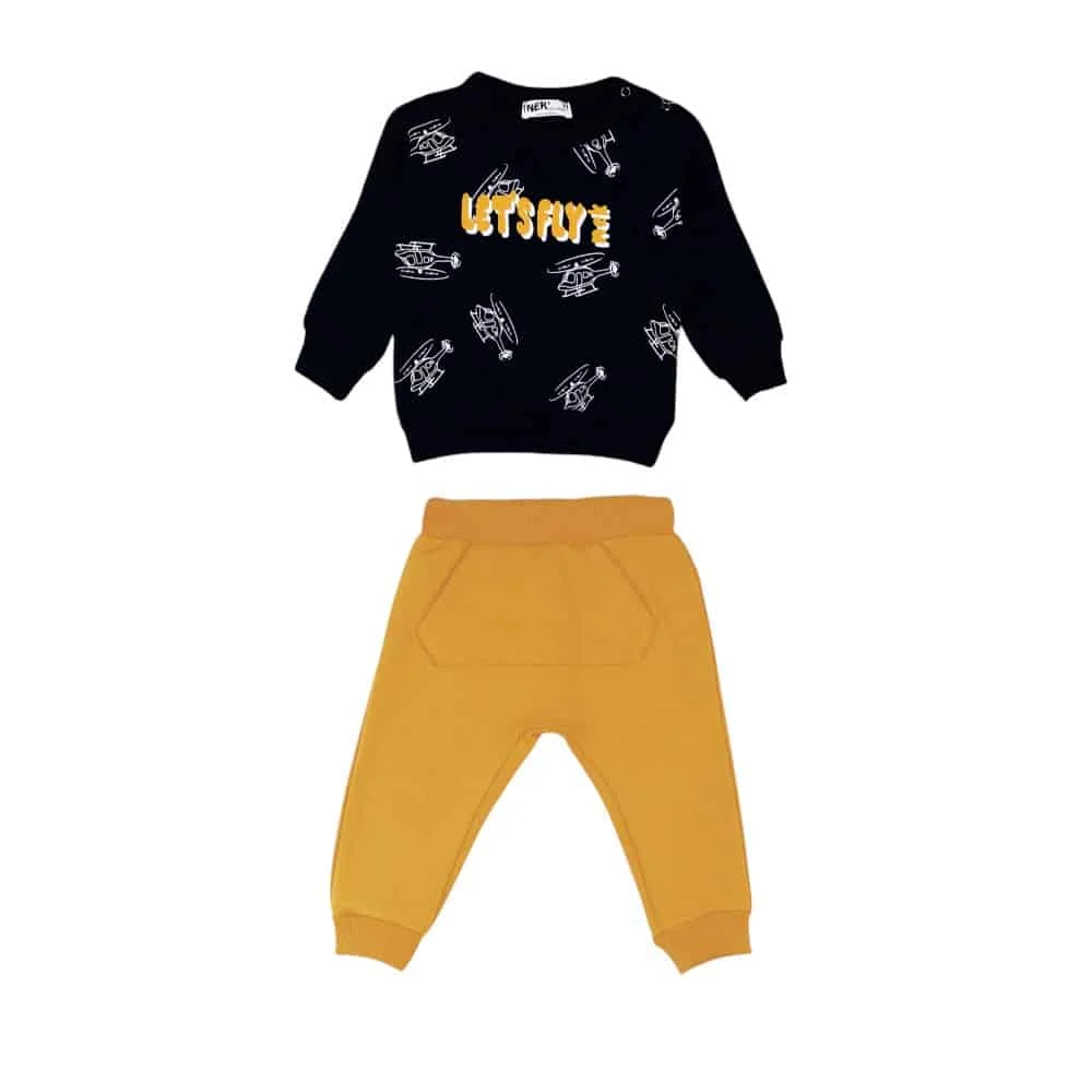 Φωτογραφία προϊόντος: NEK KIDS WEAR 152024 ΒΡΕΦΙΚΟ ΣΕΤ ΦΟΡΜΑΣ ΓΙΑ ΑΓΟΡΙ 2ΤΜ ΜΠΛΕ ΜΟΥΣΤΑΡΔΙ 0-24 ΜΗΝΩΝ