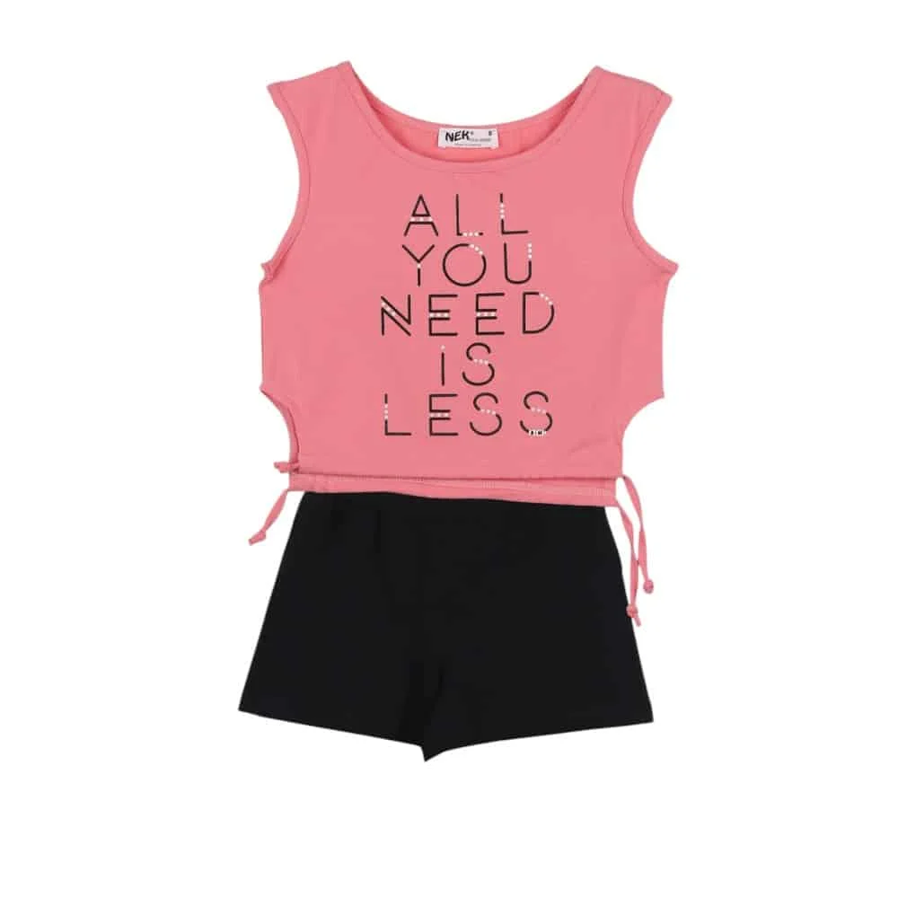Φωτογραφία προϊόντος: NEK KIDS WEAR 21025 ΠΑΙΔΙΚΟ ΣΕΤ ΓΙΑ ΚΟΡΙΤΣΙ ΣΟΜΟΝ ΜΑΥΡΟ 2ΤΜ ΑΠΟ 6-16 ΕΤΩΝ