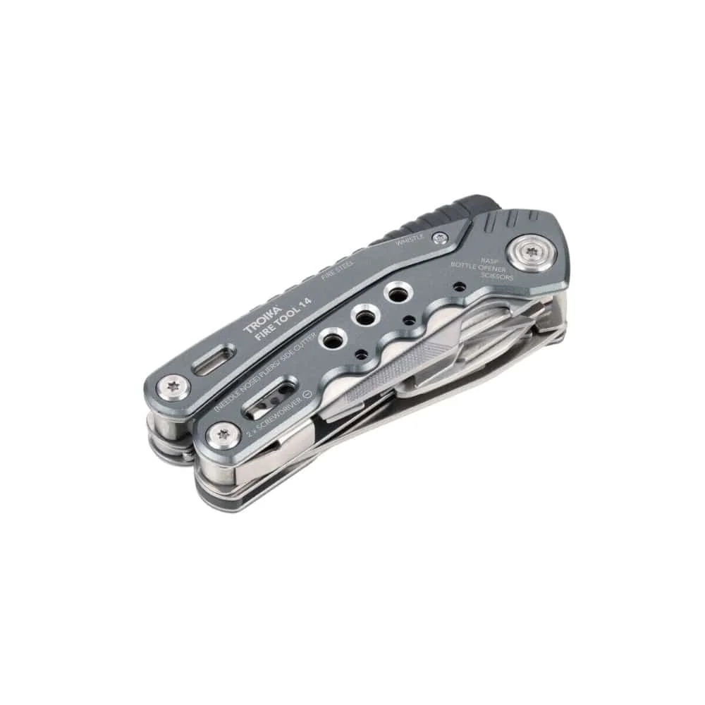 Φωτογραφία προϊόντος: TROIKA TOL45GY ΠΟΛΥΕΡΓΑΛΕΙΟ FIRE MULTI-TOOL