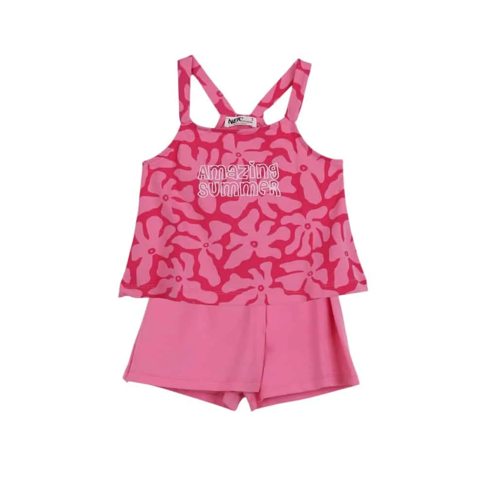 Φωτογραφία προϊόντος: NEK KIDS WEAR 31025 ΠΑΙΔΙΚΟ ΣΕΤ ΓΙΑ ΚΟΡΙΤΣΙ ΡΟΖ ΦΟΥΞΙΑ 2ΤΜ ΑΠΟ 1-6 ΕΤΩΝ