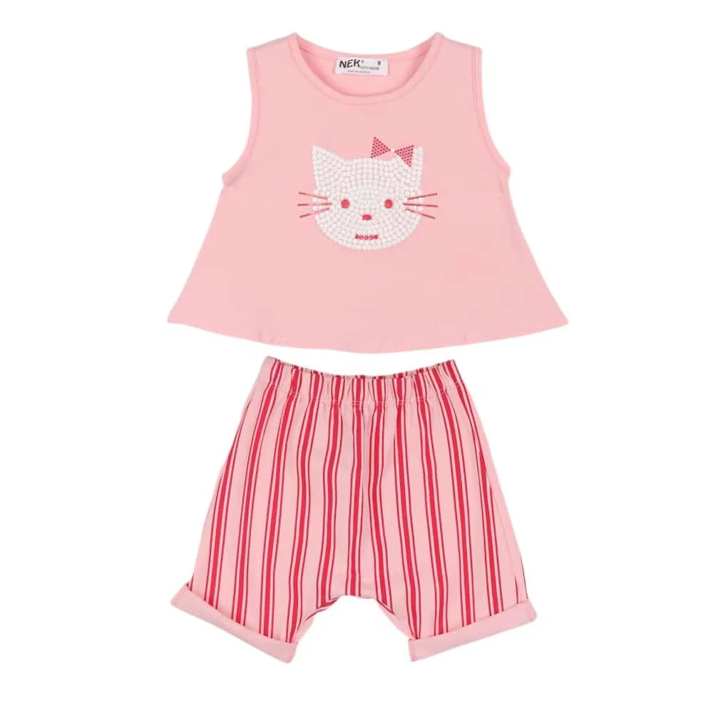Φωτογραφία προϊόντος: NEK KIDS WEAR 70125 ΒΡΕΦΙΚΟ ΣΕΤ ΓΙΑ ΚΟΡΙΤΣΙ ΠΟΥΔΡΑ 2ΤΜ ΑΠΟ 0-24 ΜΗΝΩΝ