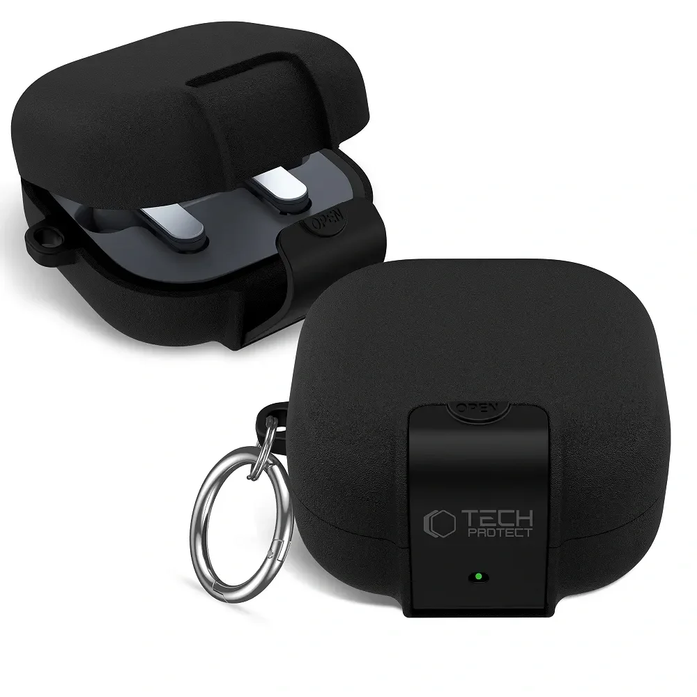 Φωτογραφία προϊόντος: Tech-Protect Θήκη Slim Hook Samsung Galaxy Buds 4 / 4 Pro Black